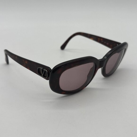 Valentino V701 125 140 Sunglasses Frames Black Tortoise Shell READ - Picture 2 of 8